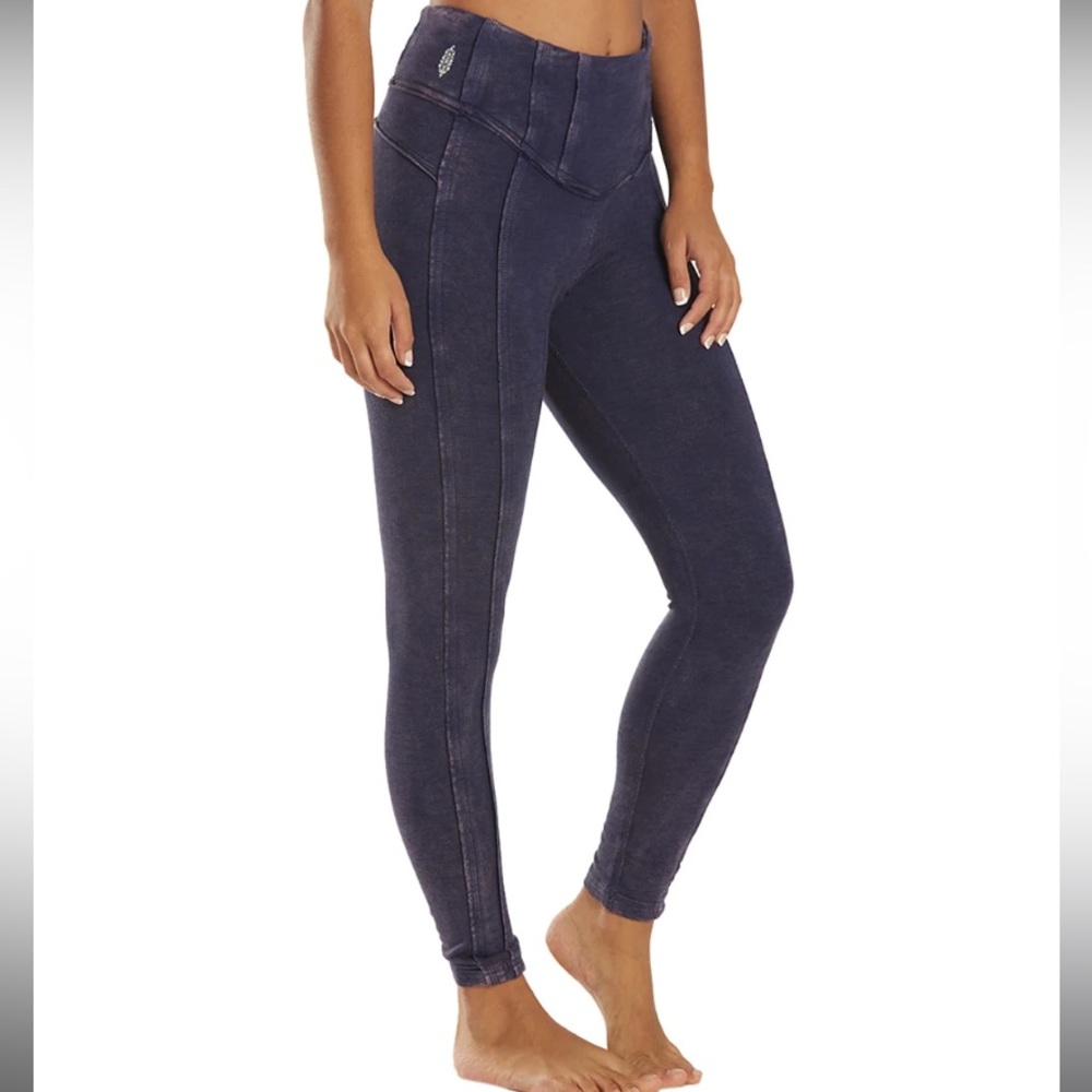 FP Movement by Free People Vintage Indigo High-Rise Leggings